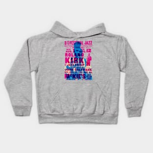 Roland Kirk tour poster Kids Hoodie